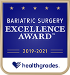 Healthgrades Bariatric Surgery Excellence Award 2019-2022